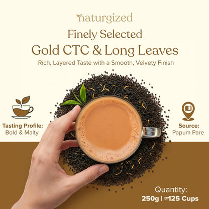 Naturgized Second Flush Gold Tea (250 g)