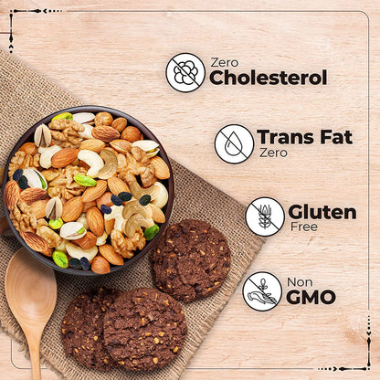 Nature Prime Premium Mix Dry Fruits and Nuts with Almonds| Cashew| Kishmish | Apricot | Black Raisins | kiwi | Dry Fruits, Seeds & Nuts