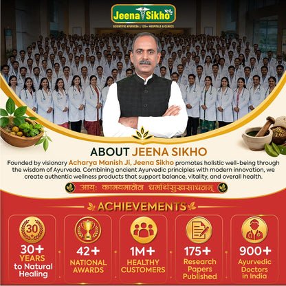 Jeena Sikho Fat Burner Advance Formula 60 Tablets, Ayurvedic Weight Loss Supplement for Men & Women, Helps Reduce Belly Fat & Improve Metabolism, With Amla, Guggul & Pipali