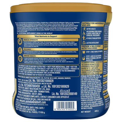 Ensure Plus Powder - 400g (Vanilla), Lecithin