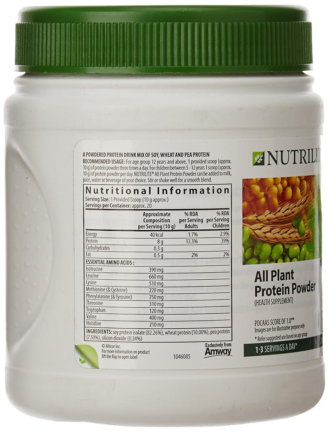 Zephivo Nutrilite All Plant Protien 200g
