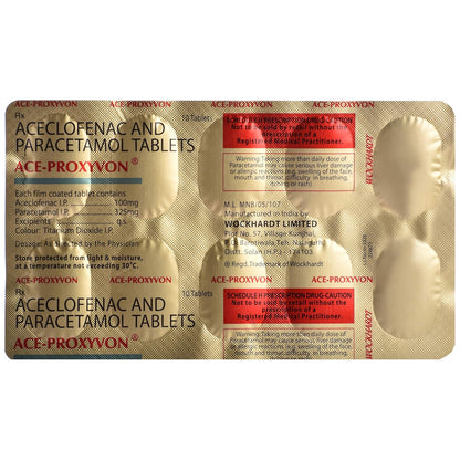 Ace-Proxyvon - Strip of 10 Tablets