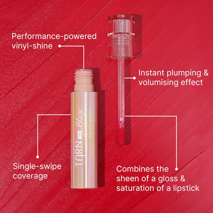 Swiss Beauty Select Turn on Glaze Liquid Lipstick| Vinyl- Like-Shine | Infused with Vitamin E and Argon Oil | Shade- Turn on Pink, 3ml |