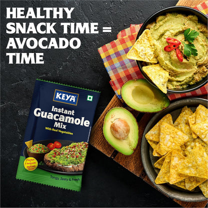 Keya Instant Guacamole Mix Multipack 25g | Guacamole Dip | Avocado | Mexican Cuisine | Seasoning | Pack Of 2