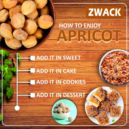 ZWACK Exotics Apricots Dry Fruits | Apricot, Dried Apricot, Dry Fruits, Apricots, Apricot Dry Fruits, Dry Apricot, Dried Apricots, Turkish Apricot, Gluten Free & Sodium Free