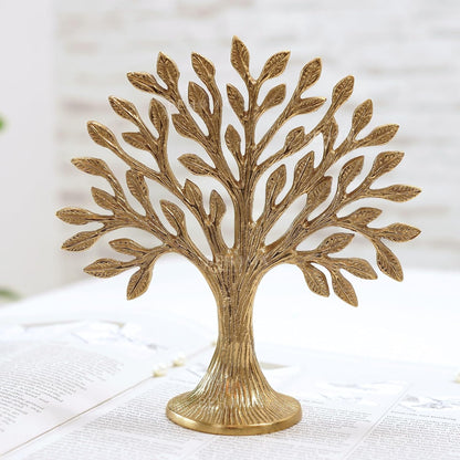 BEHOMA Kalpvriksha Tree of Life Showpiece for Table Decor - 19.5cm