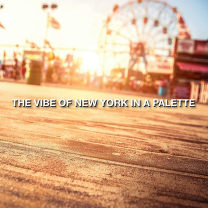 Maybelline New York Eyeshadow Palette, 6 Highly Blendable Shades, Sheer Finish, City Mini Palette, Coney Island Pops, 6.4g
