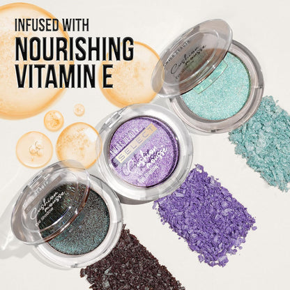 Swiss Beauty Select Cushion Mousse Eyeshadow | Highly Pigmented & Blendable Formula | Long-Lasting Eye Makeup with Vitamin E | Lightweight & Shimmer Finish | Shade- 2. Solar Flare, 2g