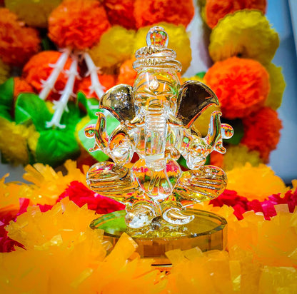 Ganesha Statue for Home Temple Decoration I Ganesh Idol for car Dashboard I Ganesha Statue I Ganesh ji murti I Ganesh Idol I Ganesh chaturthi Decoration (Design 1)