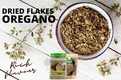 Bliss of Earth 100Gm Naturally Organic Dried Oregano Flakes For Seasoning On Pizza & Pasta