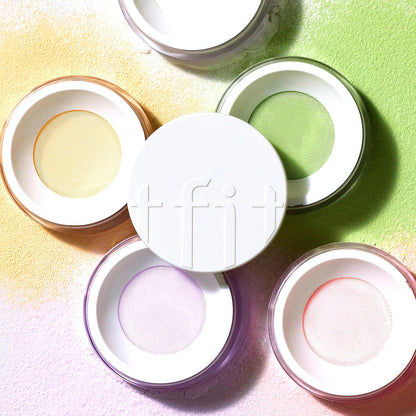 TFIT Translucent Set Finishing Powder - Sebum Control Face Loose Powder, Matte & Silky Finish, Lightweight, Long-lasting, Korean Makeup Setting Powder, 0.24 Oz. (02 Skin Beige, 0.24 Oz.)