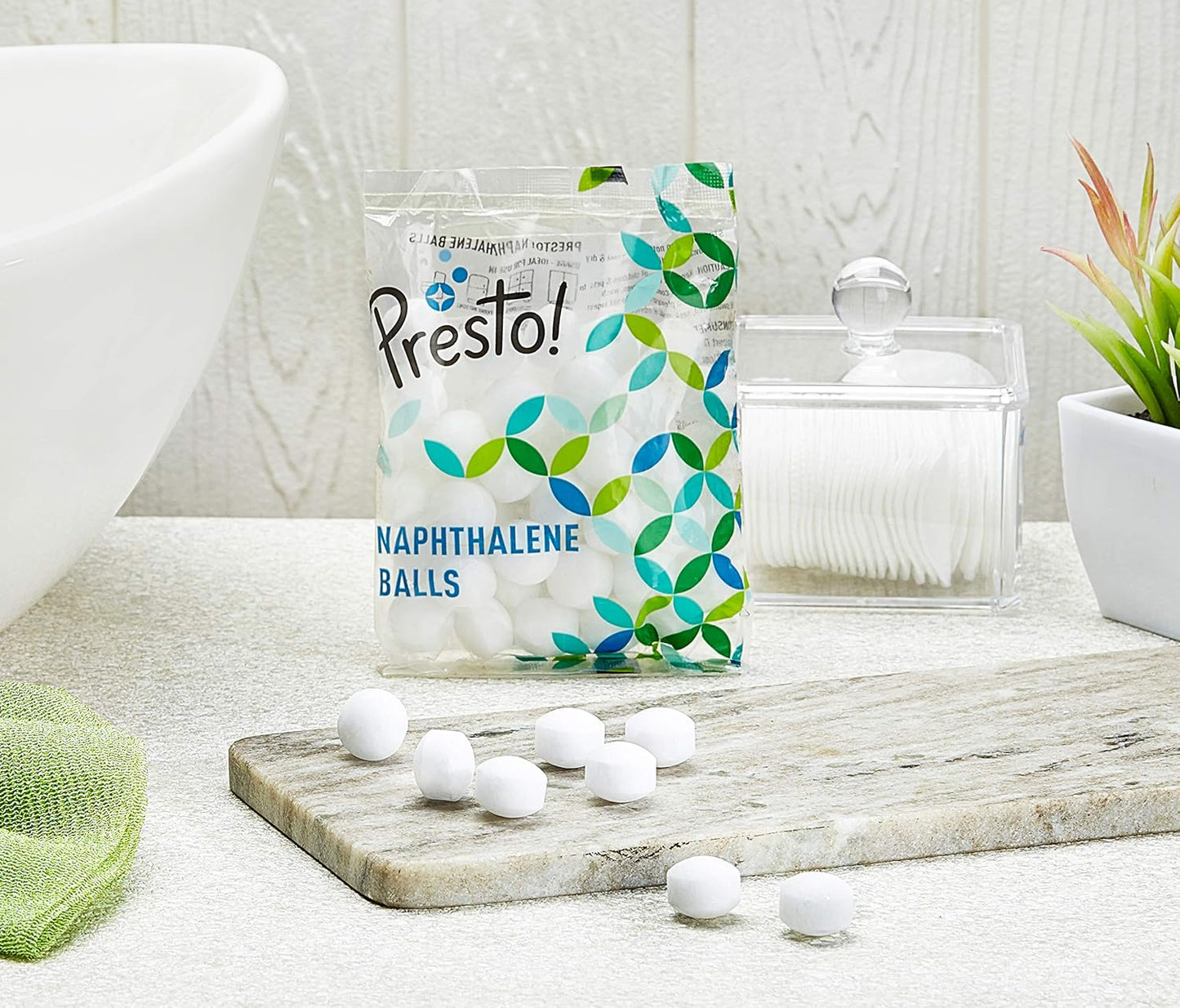 Presto! Naphthalene Balls | 400 Grams | 200 Gms X 2 Packs | Insect Repellant | Ideal For Cupboards, Bookshelves And Toilets