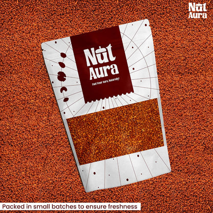 Nut Aura Halim Seeds | Ayurvedic Garden Cress Seeds for Women | Boosts Immunity & Hormonal Health | Rich Iron & Protein | Ideal for Smoothies, Laddoos & Home Remedies Daily Nutrition Support Plus