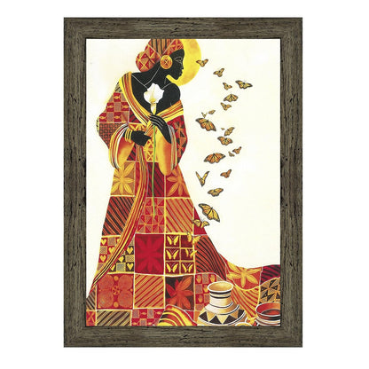3 Pc Set Of Still Life Paintings Without Glass 5.2 X 12.5, 9.5 X 12.5, 5.2 X 12.5 Inch (6 X 13, 10.2 X 13, 6 X 13 INCH, Ebony) multicolor