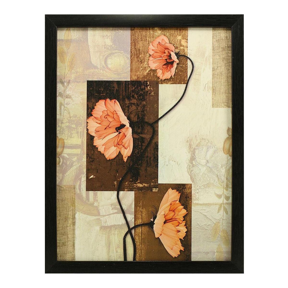 3 PC Set of Floral Paintings (1057)