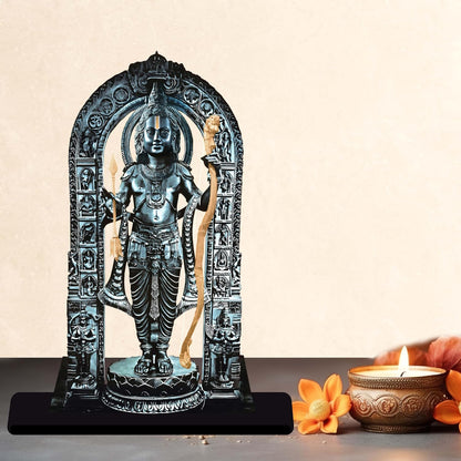 Ram Lalla MDF Cutout Idol Statue, 20 cm x 14 cm, Home Decor, Divine Gift