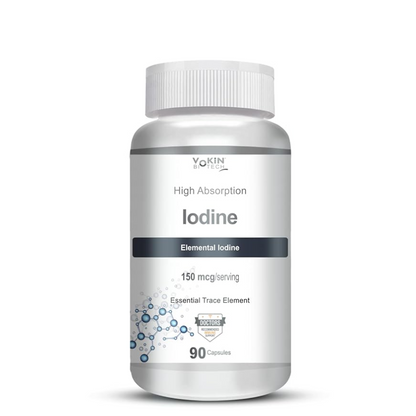 Vokin Health Iodine supplement bottle on a white background
