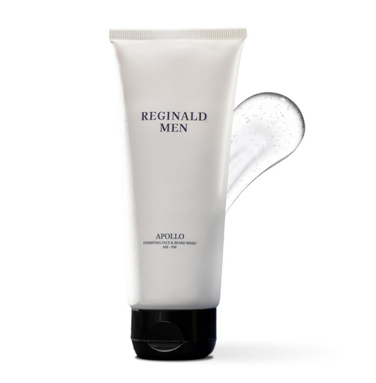 Tube of Reginald Men Apollo product on a white background
