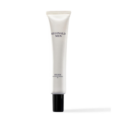 White tube of 'Reginald Men' on a white background