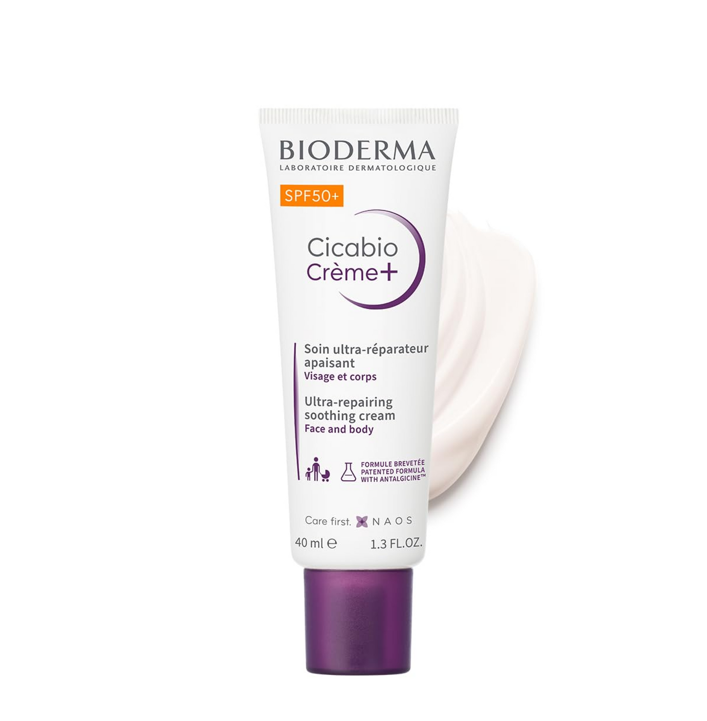 Bioderma Cicabio SPF50+ Repairing Cream, 40ml