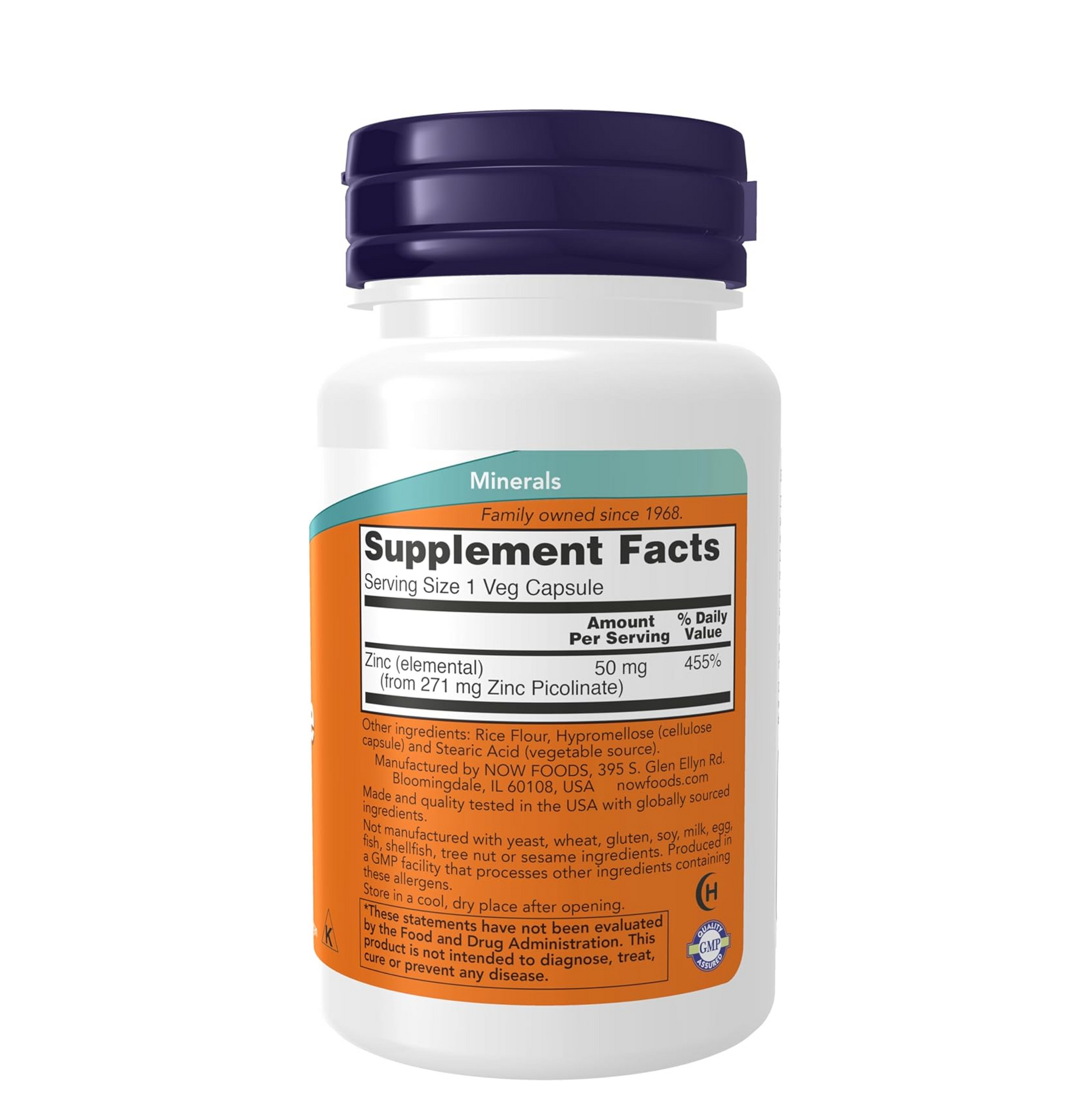 Supplement bottle with label showing 'Supplement Facts' on a white background
