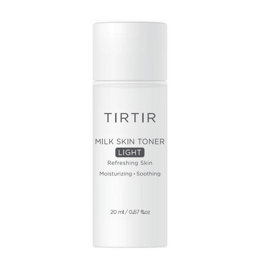 TIRTIR Milk Skin Toner Light|Instant Hydration With 4% Niacinamide, Pore-Tightening, Vegan Toner For Acne-Prone, Sensitive & Oily Skin, Fungal Acne Safe, Panthenol, Allantoin, Vitamin B, 0.67 Fl Oz