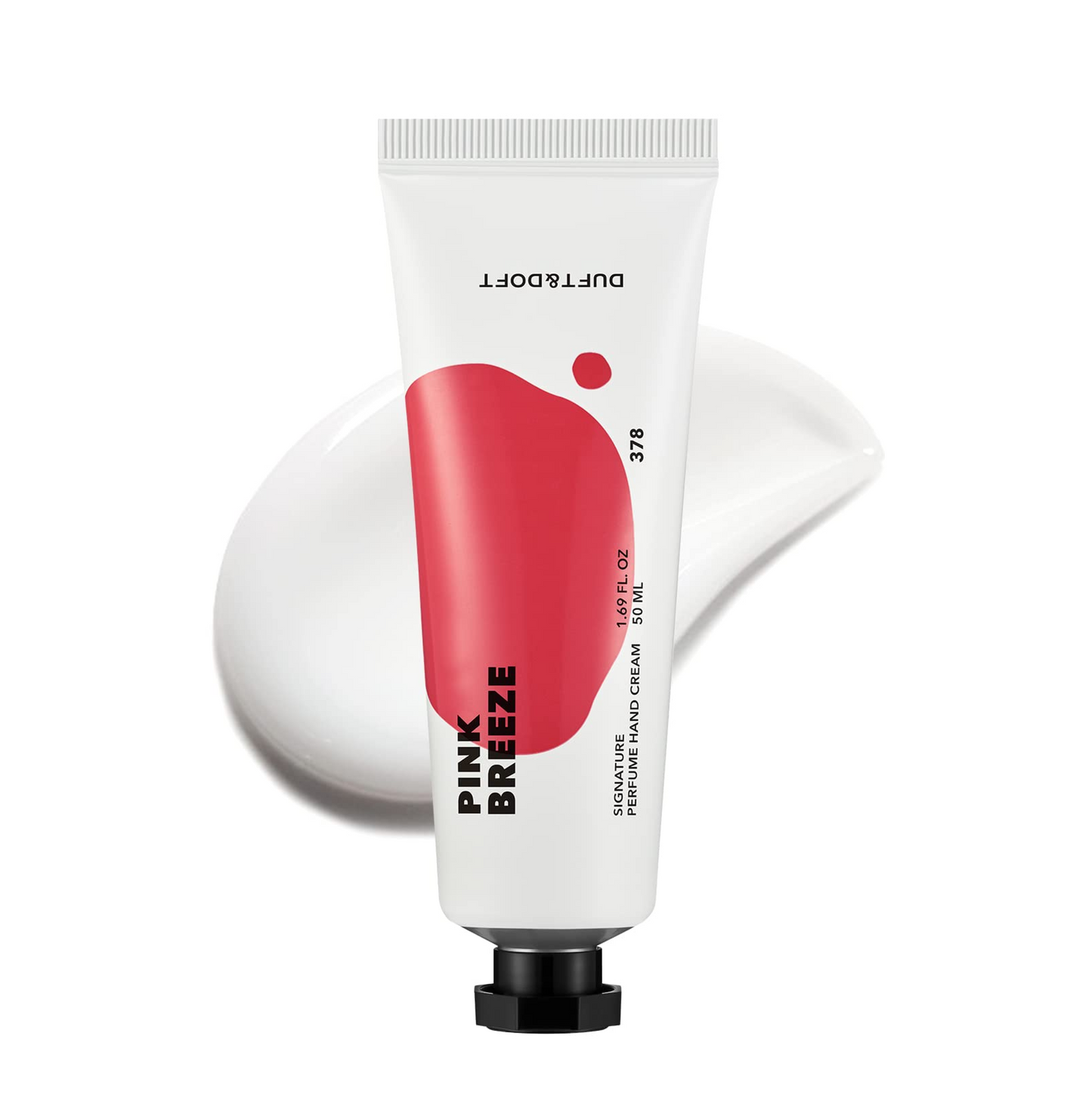 Duft & Doft Pink Breeze Signature Perfume Hand Cream (50g) – Hypoallergenic & Non-Greasy, Long-Lasting Rose & Musk Scent, Fast-Absorbing for Sensitive Skin