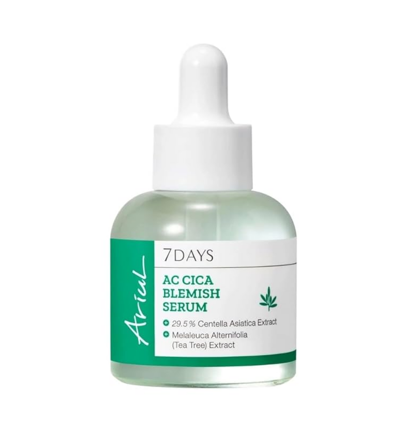 Ariul 7days AC Cica Blemish Serum (20ml) Korean Acne Care Serum with Centella & Tea Tree, Helps Calm Breakouts, Oil Control Pore Clearing Face Serum For Pimples, Redness & Acne Marks, Lightweight Skin Repair Serum