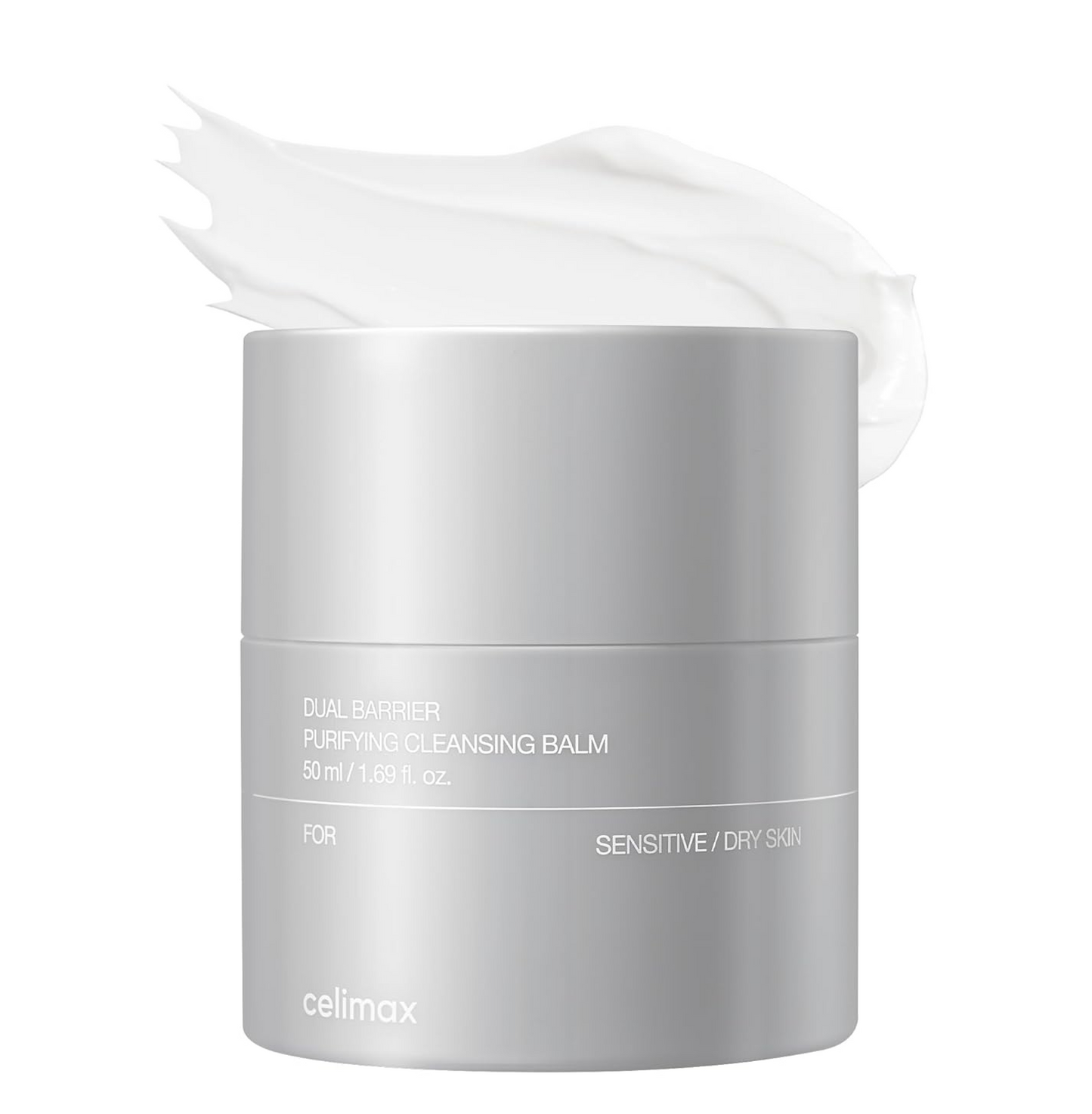 Celimax Dual Barrier Purifying Cleansing Balm | with Ceramides, Waterproof Makeup Remover, Pore Cleansing, Daily Use Cleanser, Grind Container, 50ml