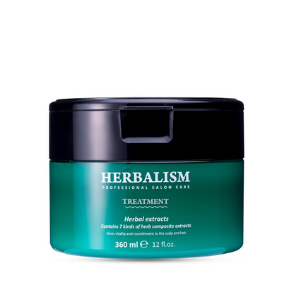 LADOR Herbalism Hair Treatment (Conditioner) (360ml) Korean Hair Conditioner To Control Hair Fall, Repairs Damaged Hair, Maintaining Softness, Natural Shine | Suitable For Sensitive Scalp, Frizzy & Damaged Hair
