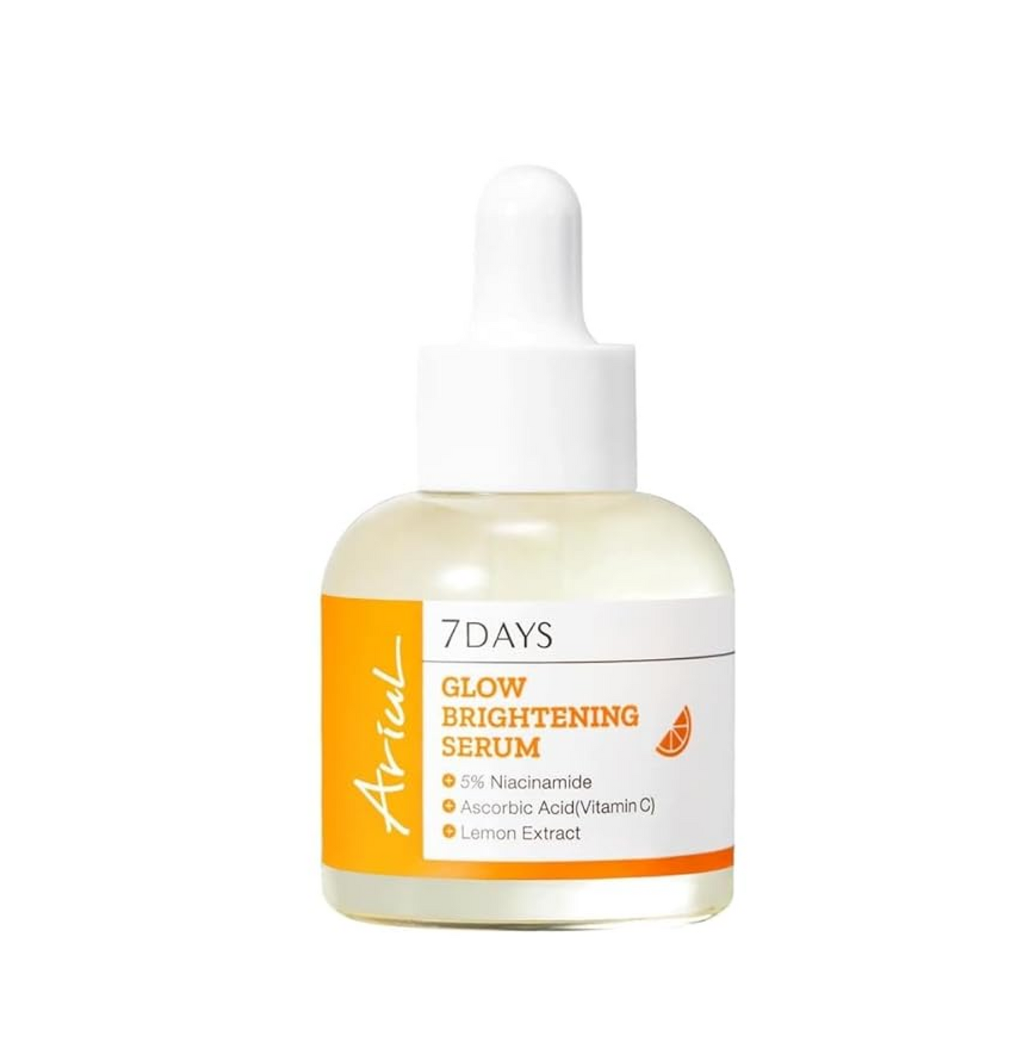 Ariul 7days Glow Brightening Serum (20ml) Korean Face Serum for Dark Spots with 5% Niacinamide & Vitamin-C, Fade Dark Spots, Uneven Skin Tone, Hydrating Lightweight Glow Serum for Radiant Skin In Just 7 Days