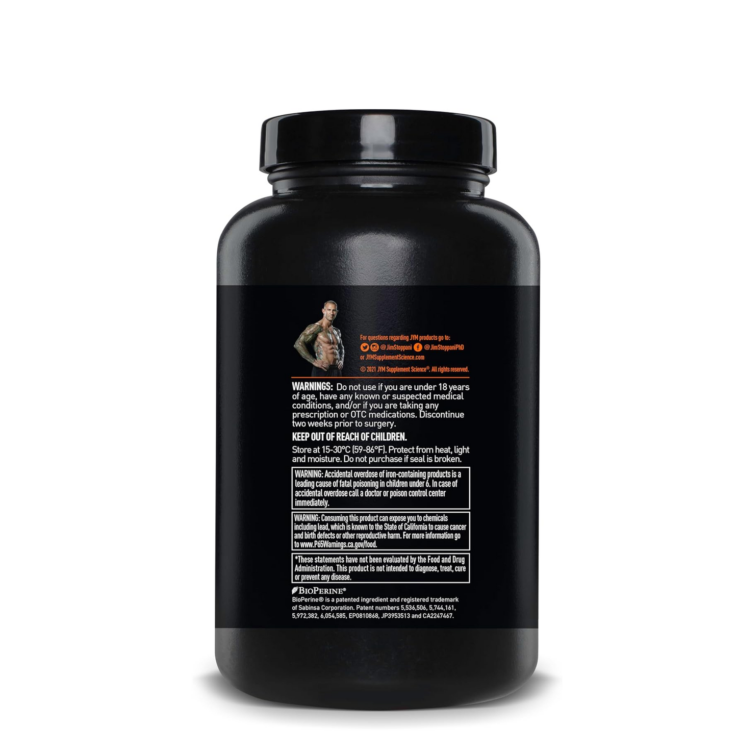 JYM Supplement Science Vita JYM Sports Multivitamin & Mineral Support, Vitamin A, C, B6, B12, E, K, Boron, Biotin, Potassium 60 Tablets