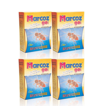 MMR Making Marvelous Marcoz Anti Roach Gel Ultimate Cockroach Killer (20 Grm ) Big-Set of 4