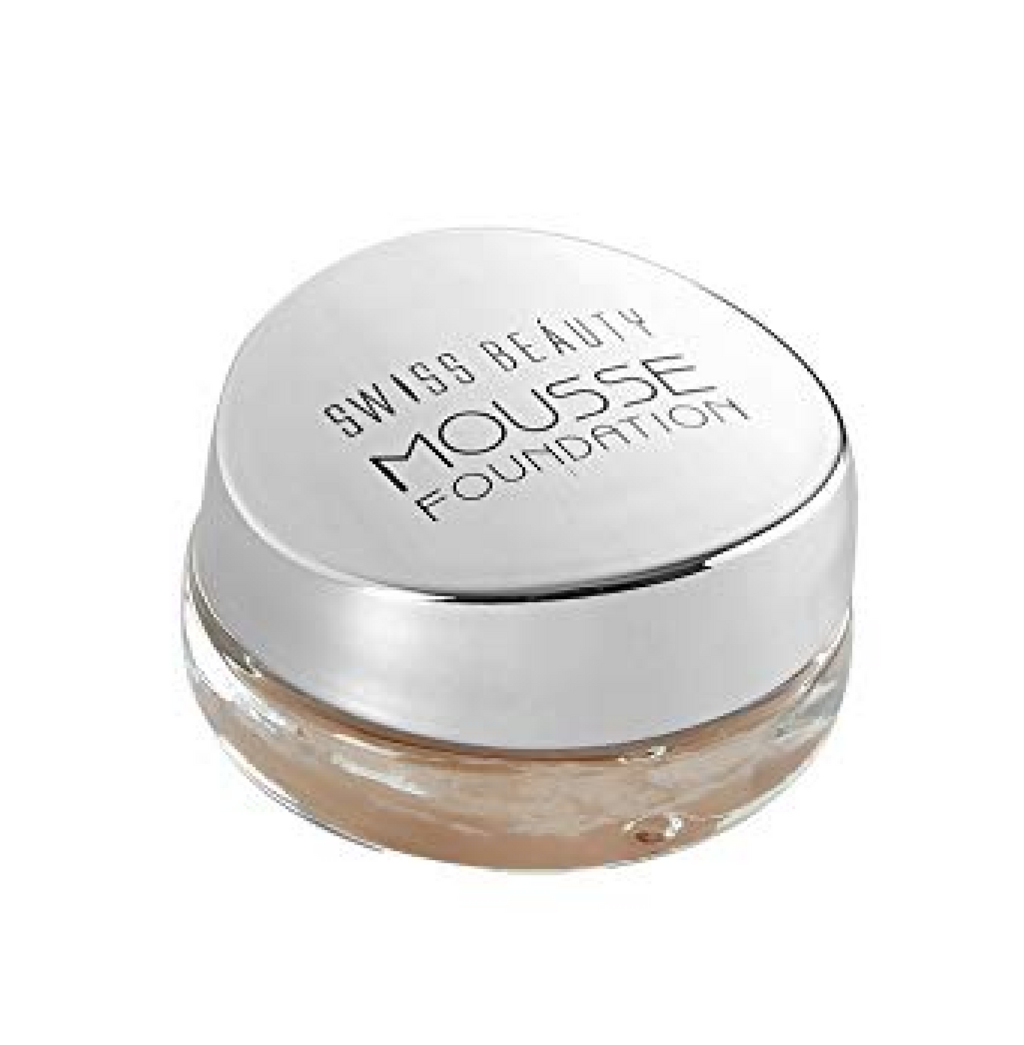 Swiss Beauty Mousse Foundation, Face MakeUp, Rose, 20g