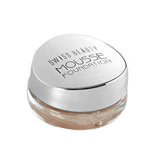 Swiss Beauty Mousse Foundation, Face MakeUp, Rose, 20g