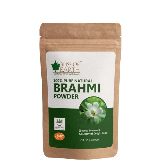 Bliss of Earth 100% Pure & Natural Brahmi Powder, 100GM