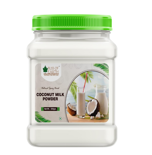 Bliss Of Earth 500 Gram Coconut Milk Powder Natural Spray Dried