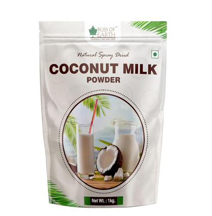 Bliss Of Earth 500 Gram Coconut Milk Powder Natural Spray Dried
