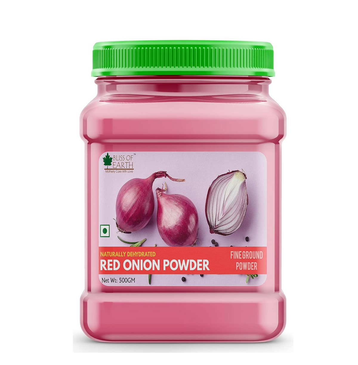 Bliss Of Earth 500Gm Natural Red Onion Powder, Dehydrated, Good For Cooking & Hair Growth