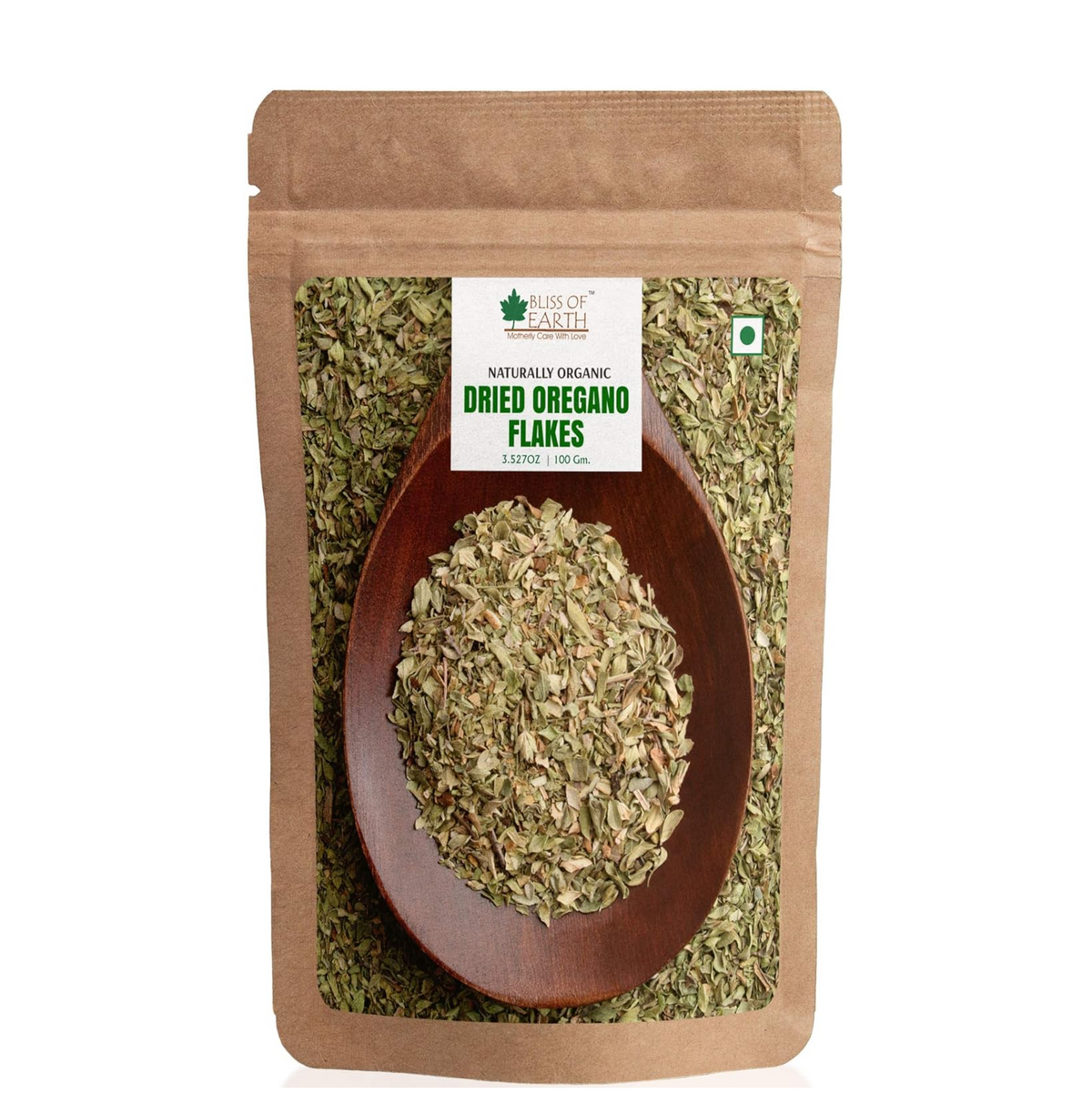Bliss of Earth 100Gm Naturally Organic Dried Oregano Flakes For Seasoning On Pizza & Pasta