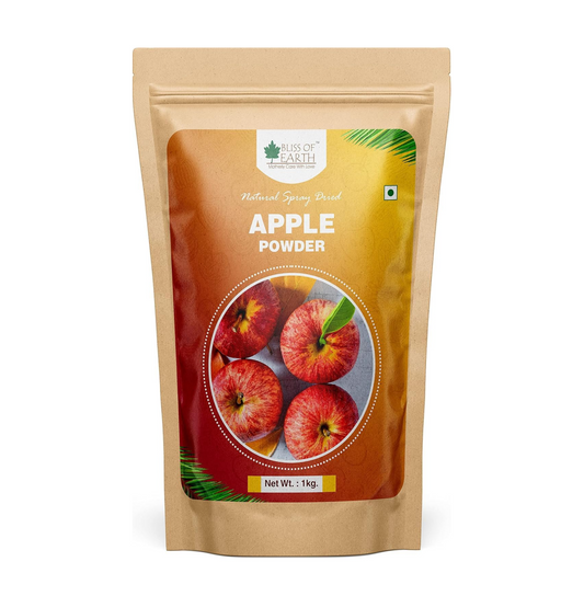 Bliss of Earth 1 KG Apple Powder Natural Spray Dried Great for Smoothie | Apple juice | pie | Cake