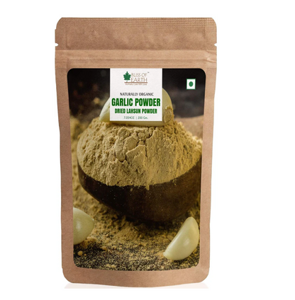 Bliss of Earth 200gm Naturally Organic Garlic Powder Dried For Cooking