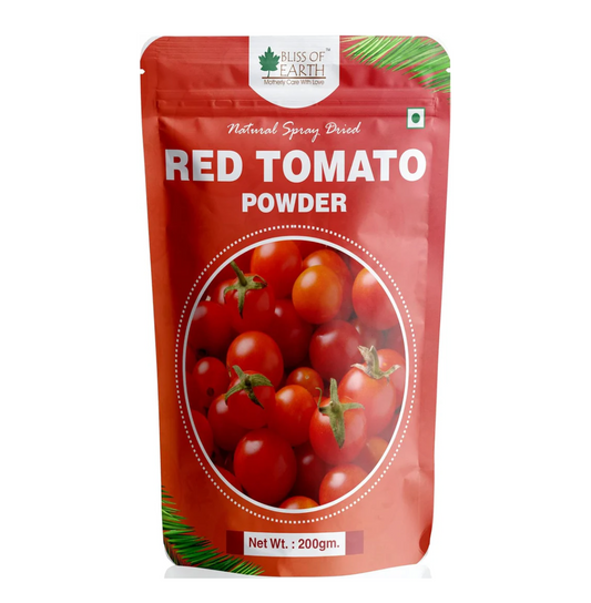 Bliss of Earth Tomato Powder Natural Spray Dried Great For Instant Tomato Soup | Tomato Juice | Ketchup | Seasoning 200gm