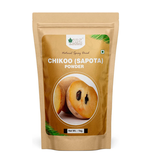 Bliss of Earth 1kg Chikoo (Sapota) Powder Natural Spray Dried