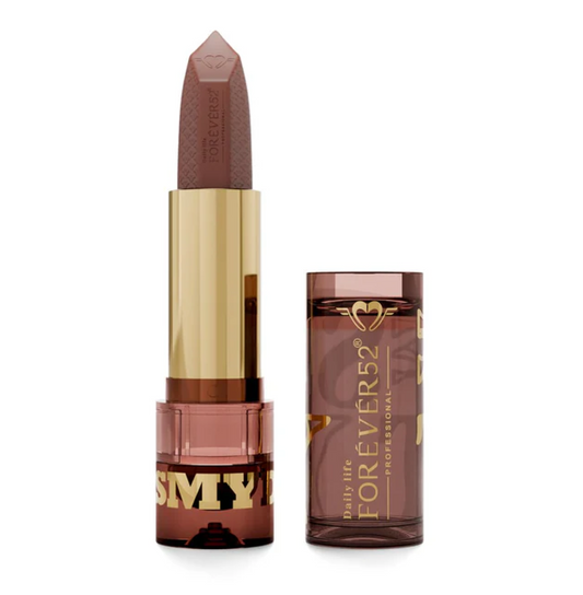 Daily Life Forever52 It's My Day Lipstick | Creamy Matte Lipstick for Bold, Long-Lasting Color | Highly Pigmented, Hydrating & Nourishing Formula (Mocha Day, 3.5g)