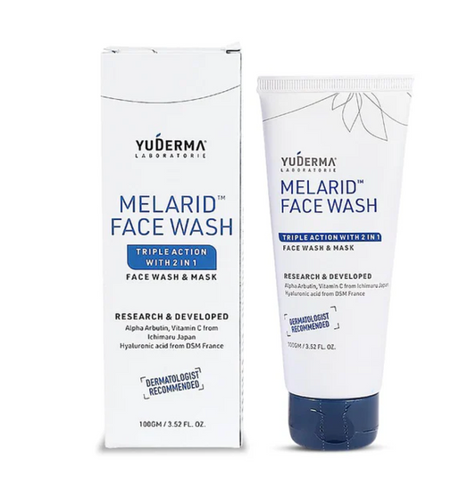 YUDERMA Melarid Triple Action Face Wash & Mask, 100 Gm