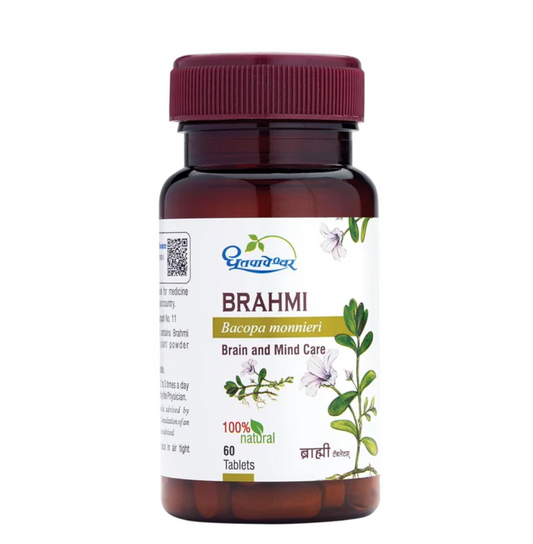 Dhootapapeshwar Brahmi Tablet | 60 Tablets X Pack Of 1