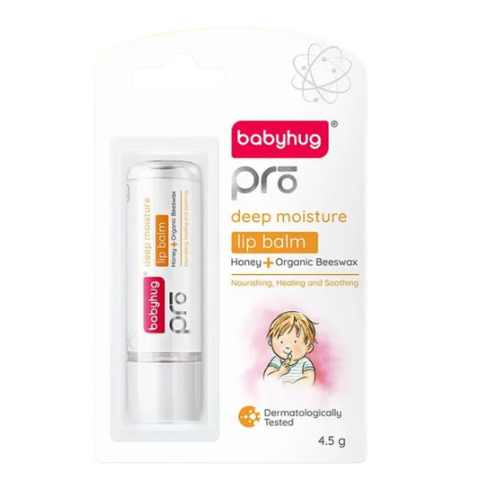 Babyhug Pro Deep Moisture Honey & Organic Beeswax Lip Balm - 4.5 g