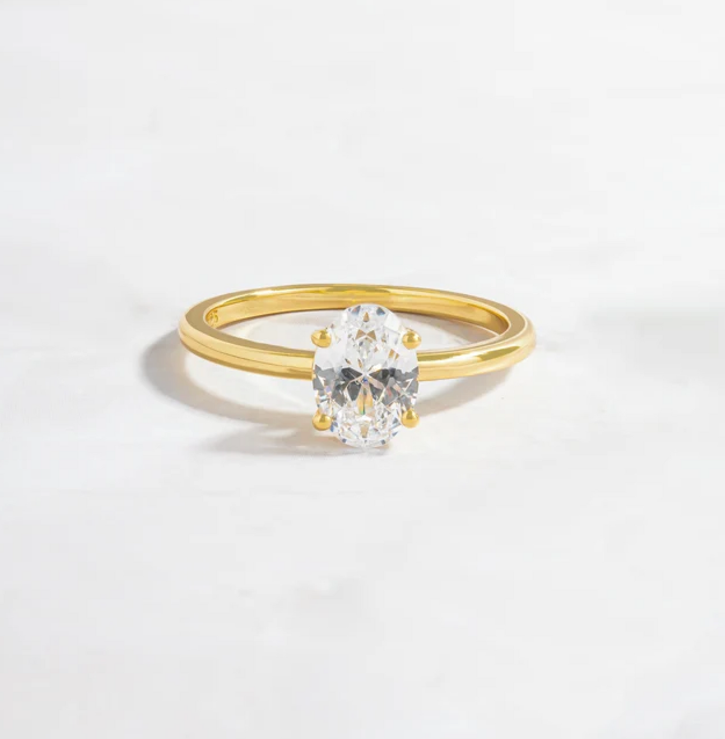 Oval Ring, CZ Ring, Promise Ring, Wedding Ring, Engagement Ring, Anniversary Ring, Diamond Ring, Cubic Zirconia Ring Gold Ring, Gift for Her