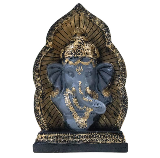 Beautiful Vinayak Ji | Shri Ganesh | Bhagwan Ganpati Statue Decorative Showpiece Gift Item Best for Home & Office Decor, Car Dashboard, Size - 6 x 6 x 15 cm (Cave Ganesha)